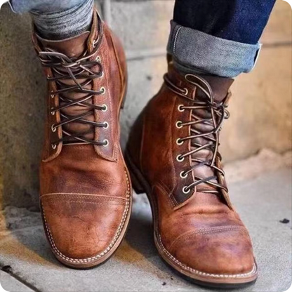 Bequeme Herren Lederstiefeletten –  Für den Alltag & Business