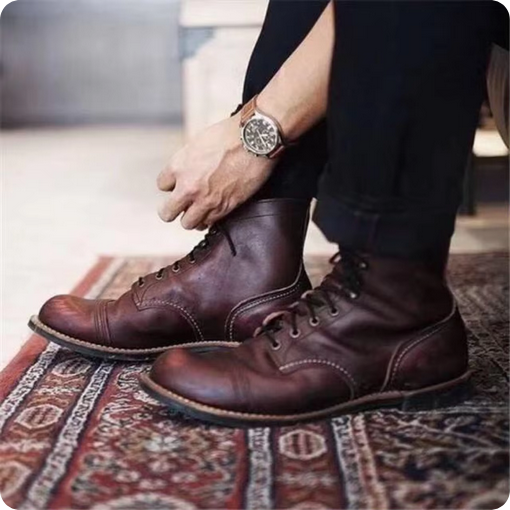 Bequeme Herren Lederstiefeletten –  Für den Alltag & Business