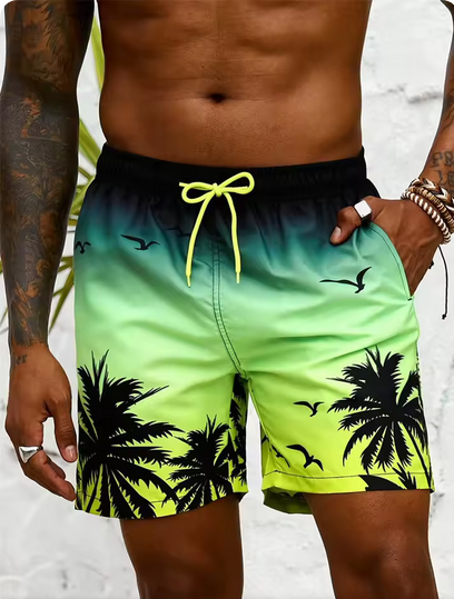 Schnelltrocknende Badehose mit verschiedenen Motiven