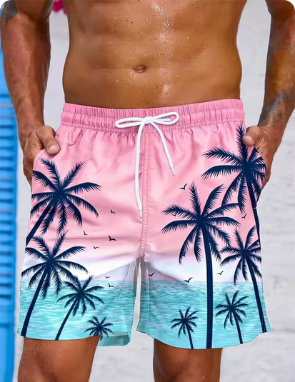 Schnelltrocknende Badehose mit verschiedenen Motiven