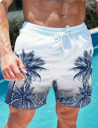 Schnelltrocknende Badehose mit verschiedenen Motiven