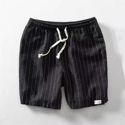 Komfortable, trendige Leinenshorts mit elastischem Bund