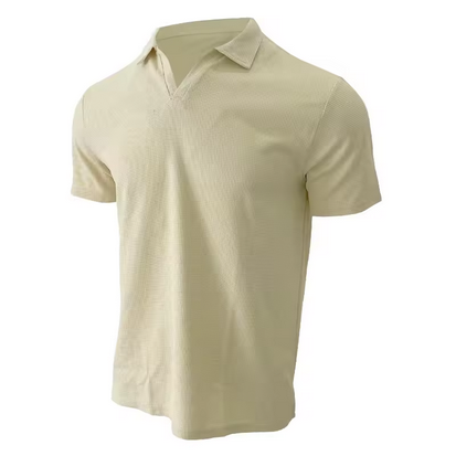 Klassisches Poloshirt - Einfarbig mit normaler Passform