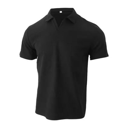 Klassisches Poloshirt - Einfarbig mit normaler Passform