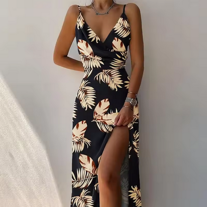 Sommerkleid - Mit Beinschlitz & verschiedenen hübschen Mustern