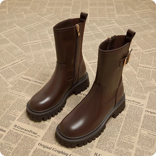 Stiefeletten - Mit Dekoschnalle