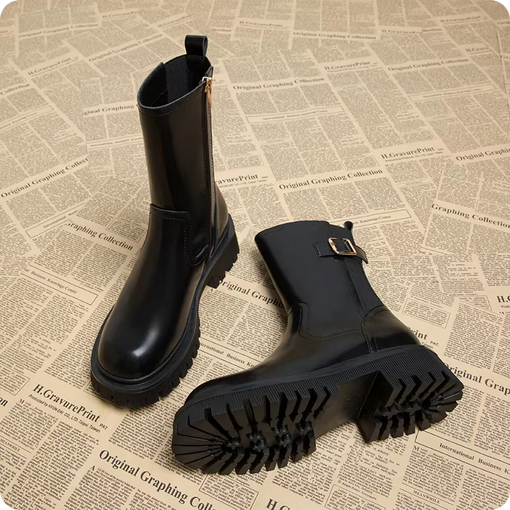 Stiefeletten - Mit Dekoschnalle