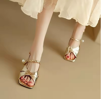 Stilvolle Sandalen mit Absatz - Für Freizeit- & Business