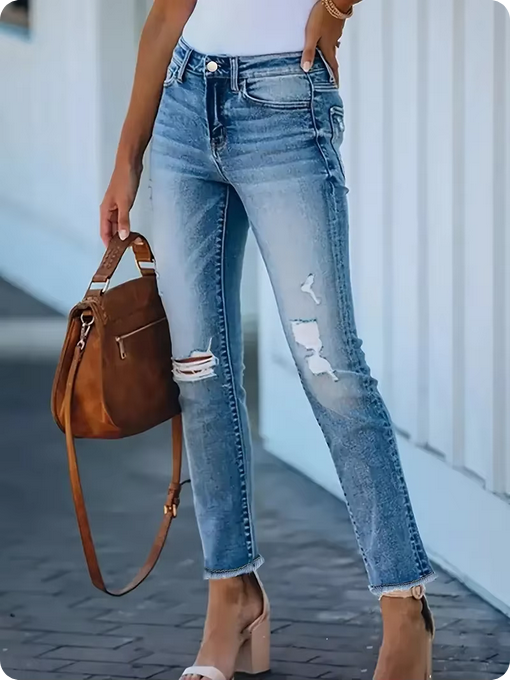 Stylische Jeans - Im Used-Look