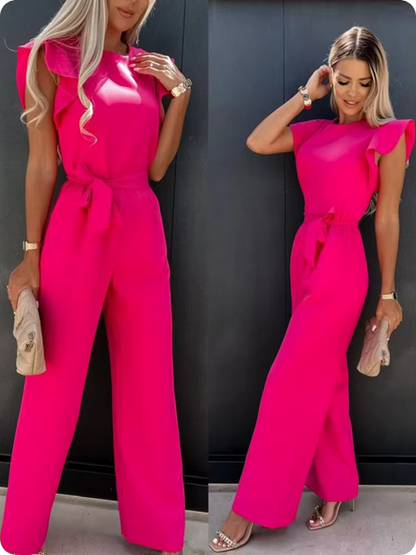 Stylischer Jumpsuit - Mit ausgefallenen Schultern