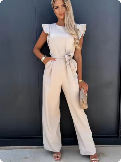 Stylischer Jumpsuit - Mit ausgefallenen Schultern