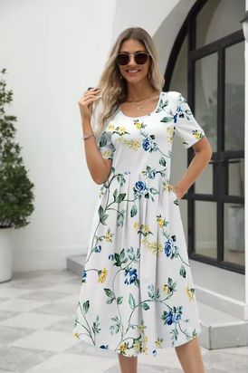 Traumhaftes Sommerkleid - Mit hübschen Mustern