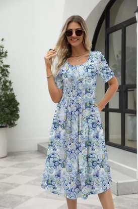 Traumhaftes Sommerkleid - Mit hübschen Mustern